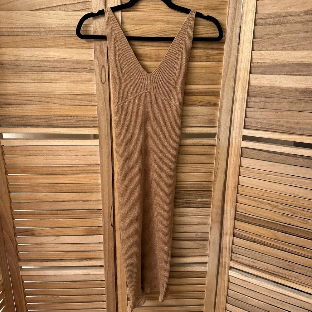 All Saints Knit Sleeves Dress Size S